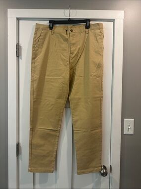 Men's Tan Chino Pants - Casual Workwear
